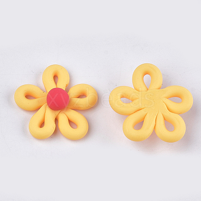 Handmade Polymer Clay Cabochons CLAY-S091-33B-1