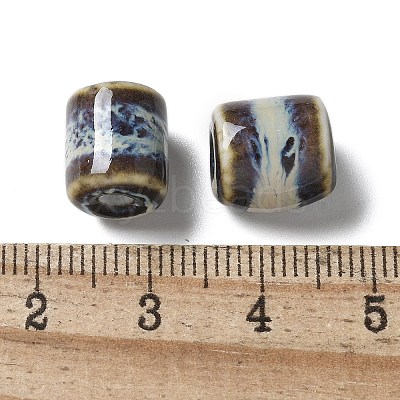 Handmade Porcelain Beads X1-PORC-L080-I10-1