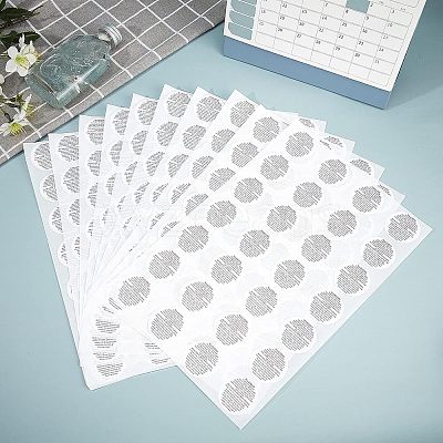 Coated Paper Label Stickers DIY-PH0013-13-1