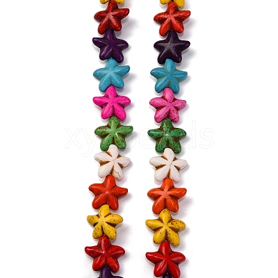 Synthetic Turquoise Beads Strands G-C147-20-1
