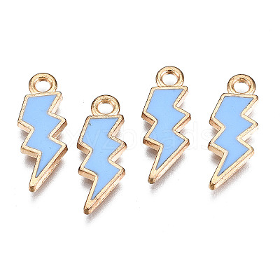 Alloy Enamel Pendants ENAM-N054-025J-1