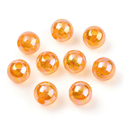 Transparent Acrylic Beads MACR-T046-01E-17-1
