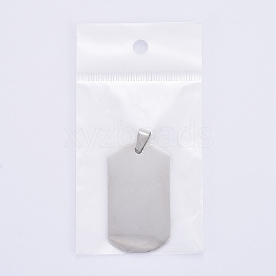 Tarnish Resistant 304 Stainless Steel Big Pendants LS-STAS-I140-19E-S-1
