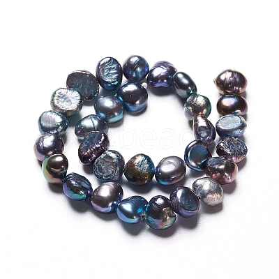 Natural Baroque Pearl Keshi Pearl X-PEAR-I004-01B-1