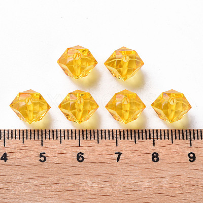 Transparent Acrylic Beads X-TACR-S154-15B-81-1