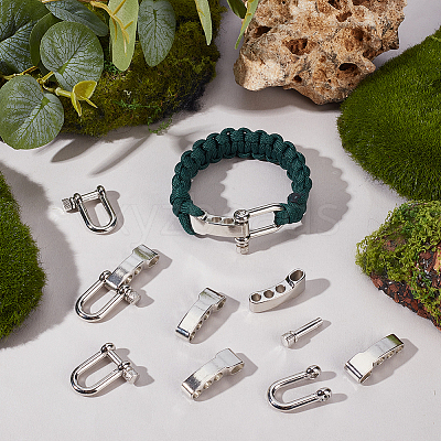 12 Sets Alloy Shackle Clasps FIND-UN0010-30-1