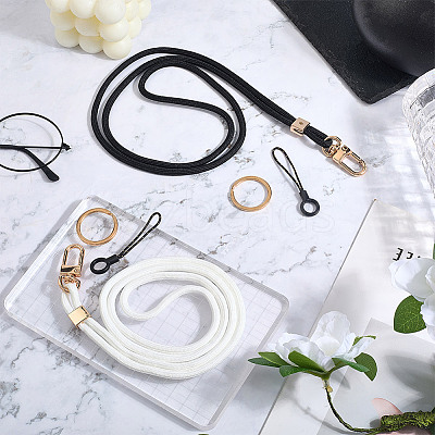 2Pcs Polyester Mobile Straps HJEW-GF0001-65-1