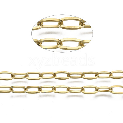 3.28 Feet 304 Stainless Steel Paperclip Chains X-STAS-R115-02B-1