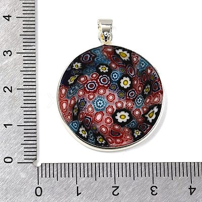 Handmade Lampwork Pendants LAMP-D002-04A-S-1