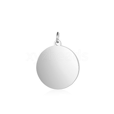 Anti-Tarnish 304 Stainless Steel Pendants STAS-I311-33D-P-1