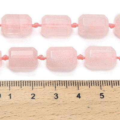 Natural Rose Quartz Beads Strands G-L634-F01-01-1