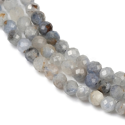 Natural Kyanite Beads Strands G-RM2025-A34-3mm-1