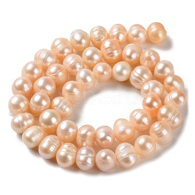 Natural Cultured Freshwater Pearl Beads Strands PEAR-E018-29-1