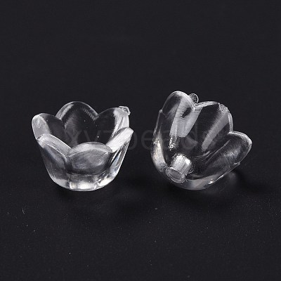 Transparent Clear Acrylic Beads PL548-1-1