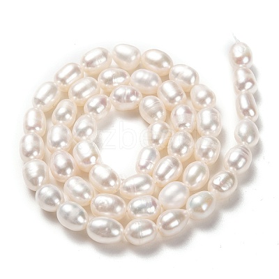 Natural Cultured Freshwater Pearl Beads Strands PEAR-L033-70-01-1