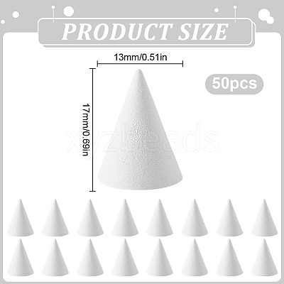 Aluminum Oxide Ceramic Refractory Support Nail DIY-WH0504-928B-1