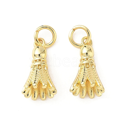 Brass Charms KK-I381-06G-02-1