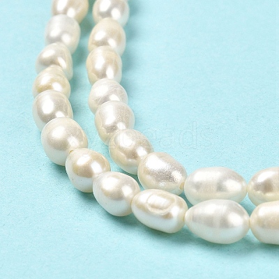 Natural Cultured Freshwater Pearl Beads Strands PEAR-E016-169-1