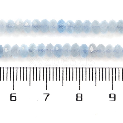Natural Aquamarine Beads Strands G-E194-12-01-1