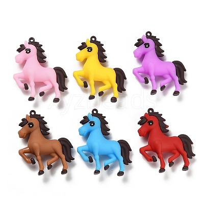 PVC Plastic Pendants FIND-I069-02-1