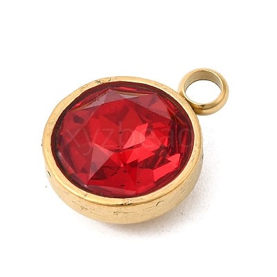 Birthstone Theme January 304 Stainless Steel Pendants STAS-K239-01G-A01-1
