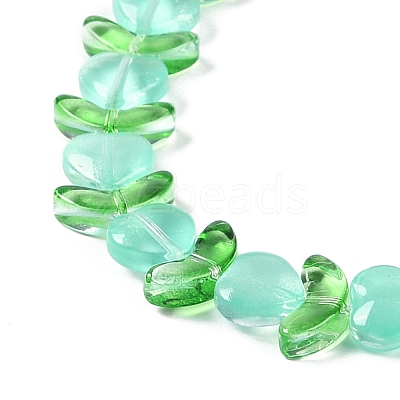 Transparent Glass Beads Strands GLAA-B021-04B-1