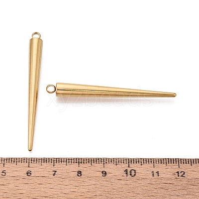 304 Stainless Steel Pendants STAS-T075-22F-G-1
