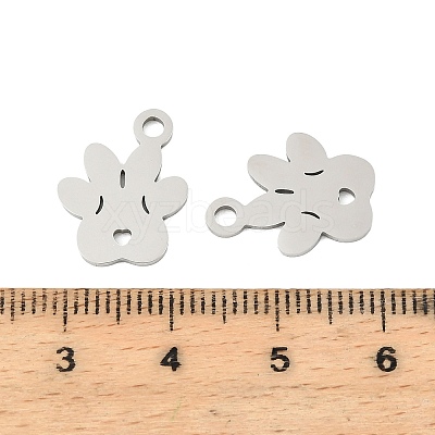 201 Stainless Steel Pendants STAS-Z195-02P-03-1