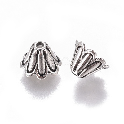 Tibetan Style Bead Caps LF0600Y-1