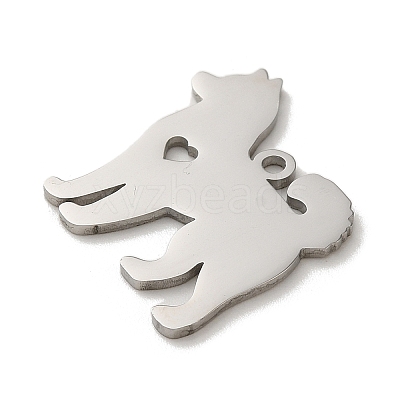 Non-Tarnish 304 Stainless Steel Pendants LS-STAS-O005-13P-1