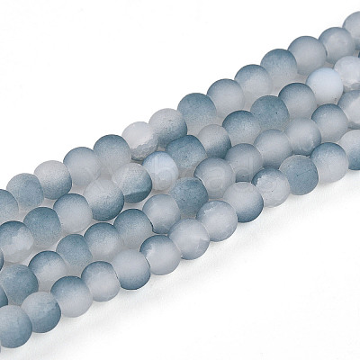 Crackle Glass Beads X1-GLAA-N009-4mm-06-1