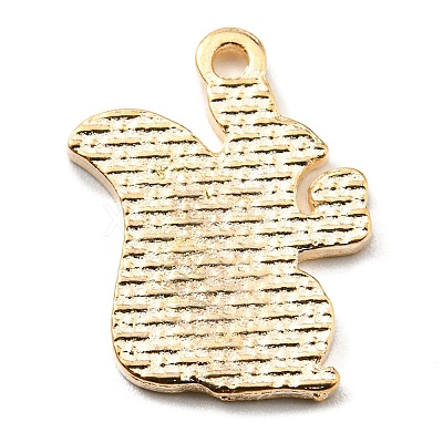 Thanksgiving Day Alloy Enamel Pendants ENAM-D060-03G-KCG-1