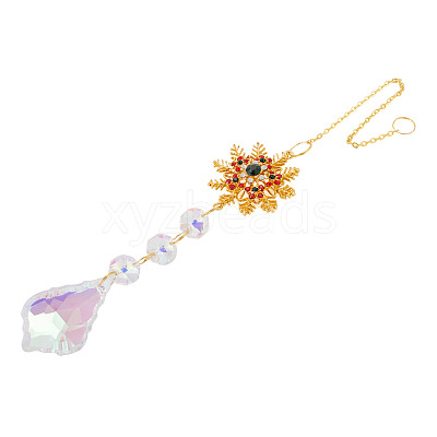1Pc Alloy Wind Chime Ornament HJEW-TADJ0001-07B-1