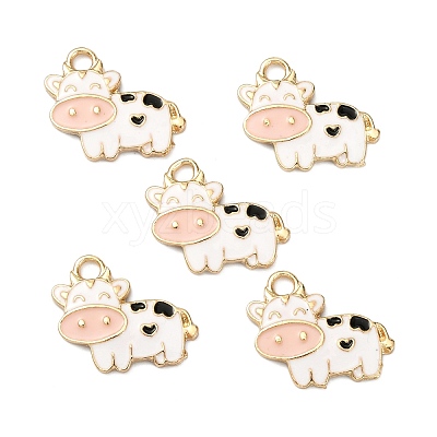 Alloy Enamel Pendants X-ENAM-S119-005A-1