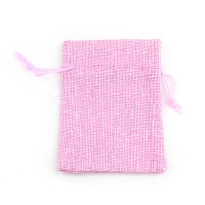 Burlap Packing Pouches Drawstring Bags ABAG-Q050-7x9-19-1