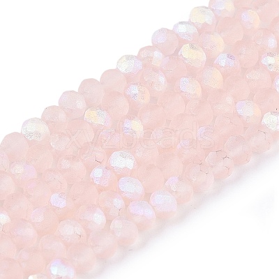 Transparent Glass Beads Strands EGLA-A044-T2mm-MB22-1