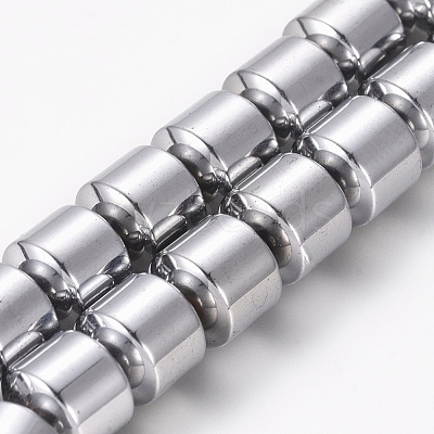 Magnetic Synthetic Hematite Beads Strands G-G826-05A-8mm-1