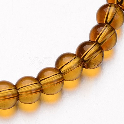 Glass Round Bead Strands GLAA-I028-4mm-11-1