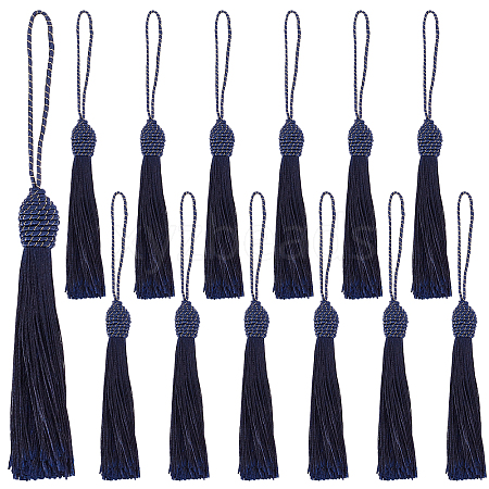 SUNNYCLUE 20Pcs Polyester Tassel Big Pendant Decorations FIND-SC0003-37A-1