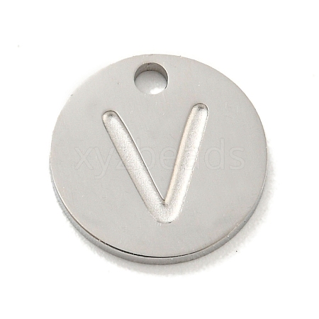 304 Stainless Steel Pendants FIND-M017-02P-V-1