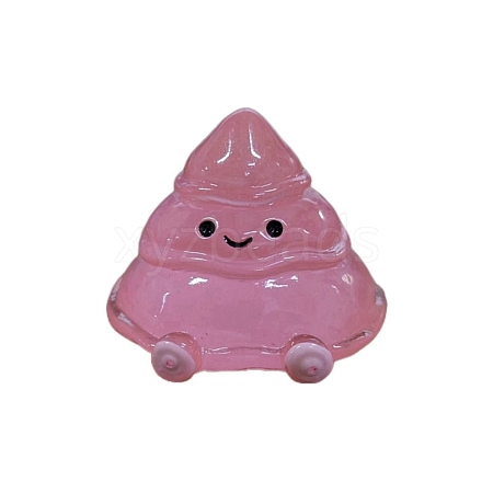 Luminous Resin Melting Christmas Tree Figurines PW-WG9470E-07-1