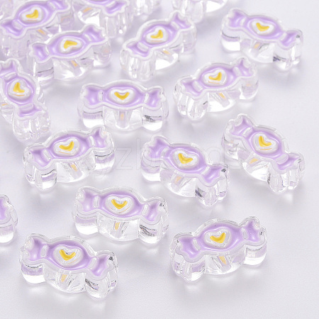 Transparent Acrylic Beads LS-MACR-S374-05A-01-1