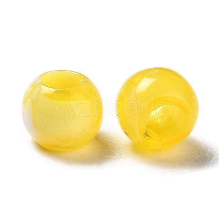 Imitation Gemstone Acrylic Beads OACR-Z004-01A-1