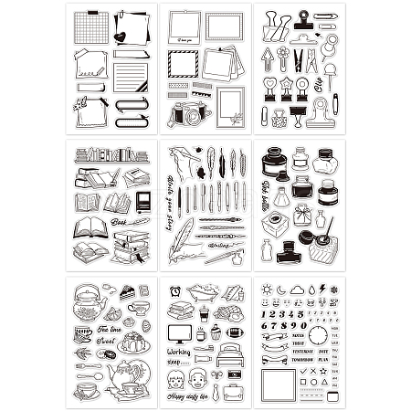 Acrylic Stamps DIY-GL0001-27-1