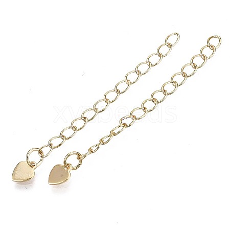 Brass Chain Extender X-KK-T056-41G-NF-1