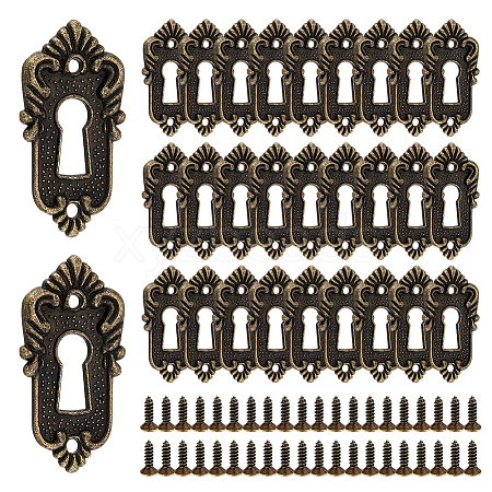 20Pcs Vintage Zinc Alloy Key Signs FIND-PH0028-94AB-1