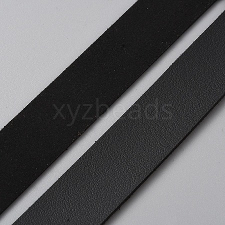 10M Flat Imitation Leather Cord LS-LC-WH0003-08E-01-1