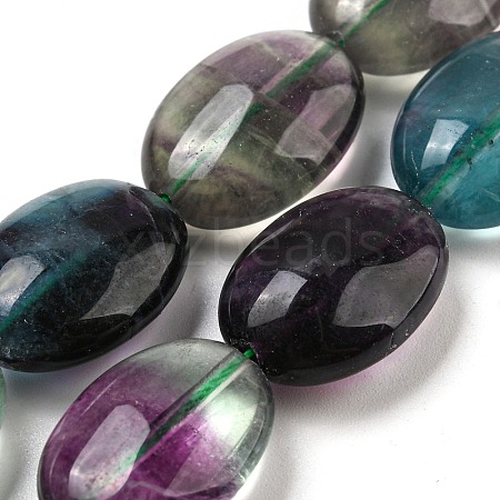 Natural Fluorite Beads Strands G-O170-90-1
