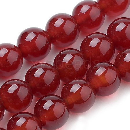 Natural Carnelian Beads Strands LS-G-S259-32-8mm-1