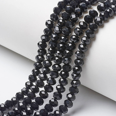 Opaque Solid Color Imitation Jade Glass Beads Strands LS-EGLA-A044-P2mm-D18-1